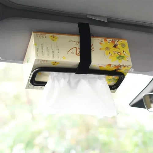 Car supplies paper box clip visor hanging paper towel box seat back Ca