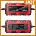 6V 12V 1.5A Smart Car Battery Charger for Lead-Acid AGM GEL Batteries