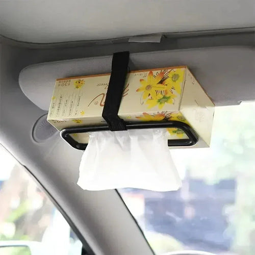 Car supplies paper box clip visor hanging paper towel box seat back Ca