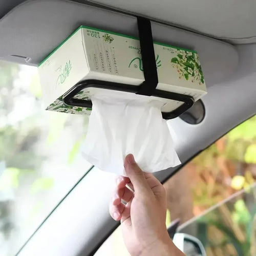 Car supplies paper box clip visor hanging paper towel box seat back Ca